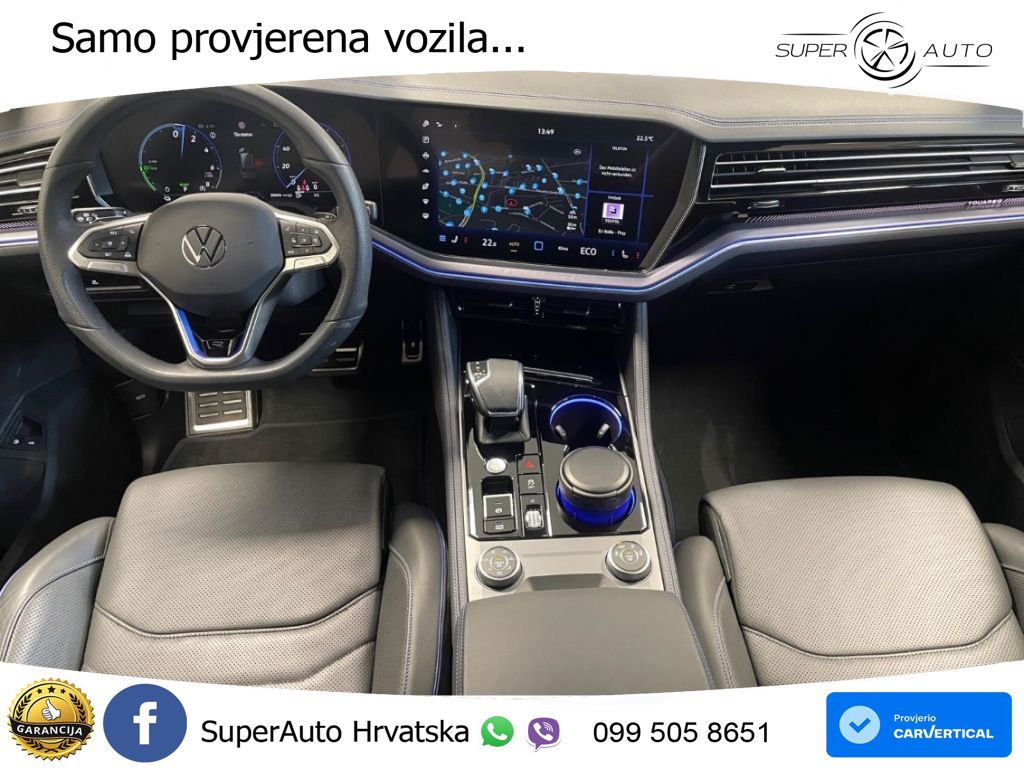 Volkswagen Touareg R 3.0 V6 TFSI (462 KS) 4MOTION Tiptronic ZRAČNI+ACC+4xGR SJED+KAM