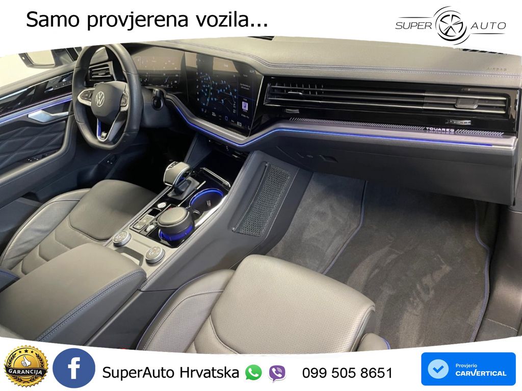Volkswagen Touareg R 3.0 V6 TFSI (462 KS) 4MOTION Tiptronic ZRAČNI+ACC+4xGR SJED+KAM