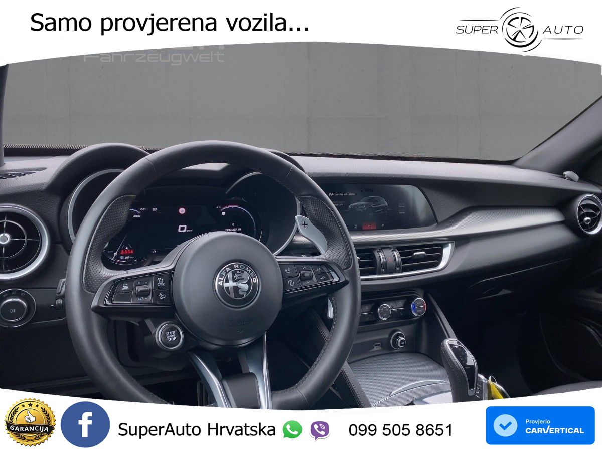 Alfa Romeo Stelvio 2.2 MultiJet II (210 KS) Q4 Automatic LED+GR SJED+ACC