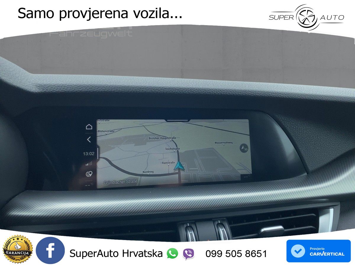 Alfa Romeo Stelvio 2.2 MultiJet II (210 KS) Q4 Automatic LED+GR SJED+ACC