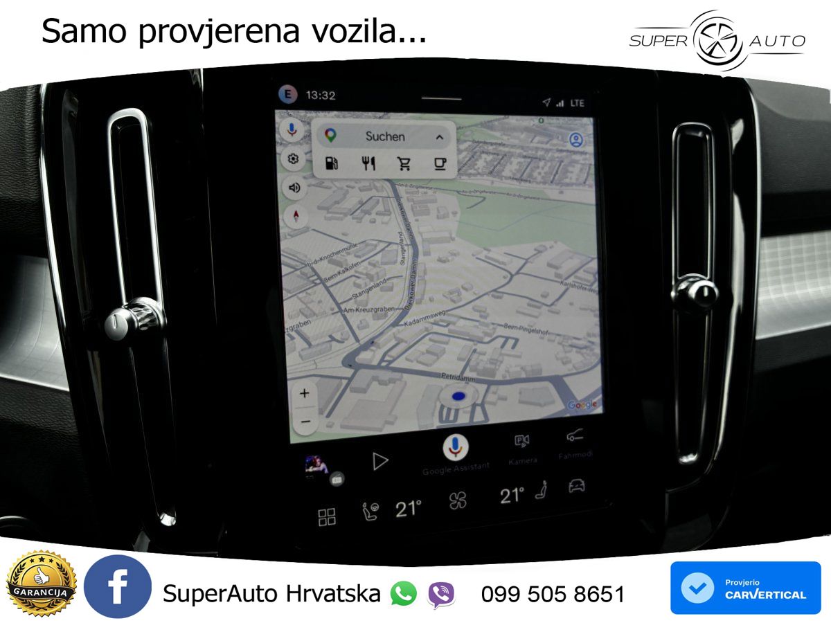 Volvo XC40 2.0 B3 163 KS Automatic LED+GR SJED+ACC