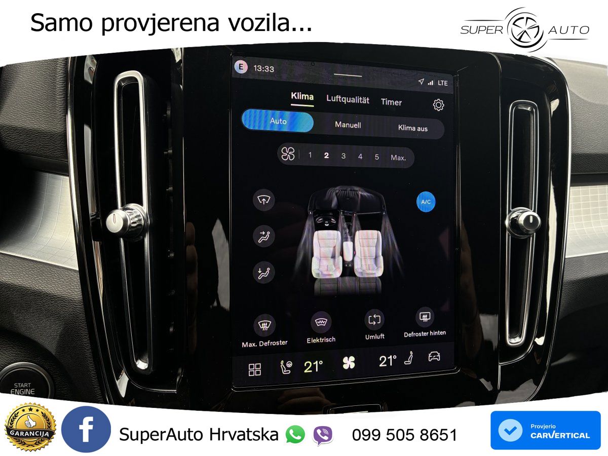 Volvo XC40 2.0 B3 163 KS Automatic LED+GR SJED+ACC
