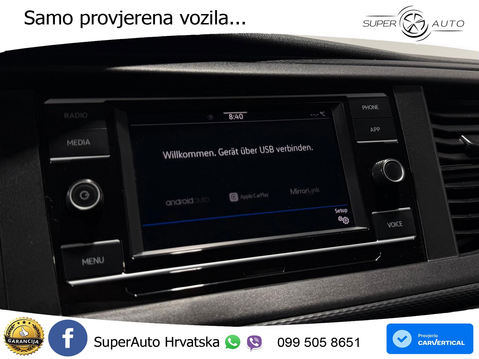 Volkswagen T6.1 Transporter,4Motion,kurz,Klima,SHZ,Standh 150 KS