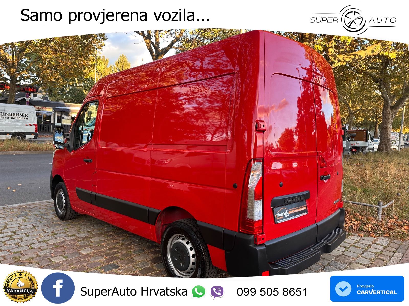Renault Master 2.3 dCi L1H2 Kasten 3,3t*Klima*Bluetooth 136 KS