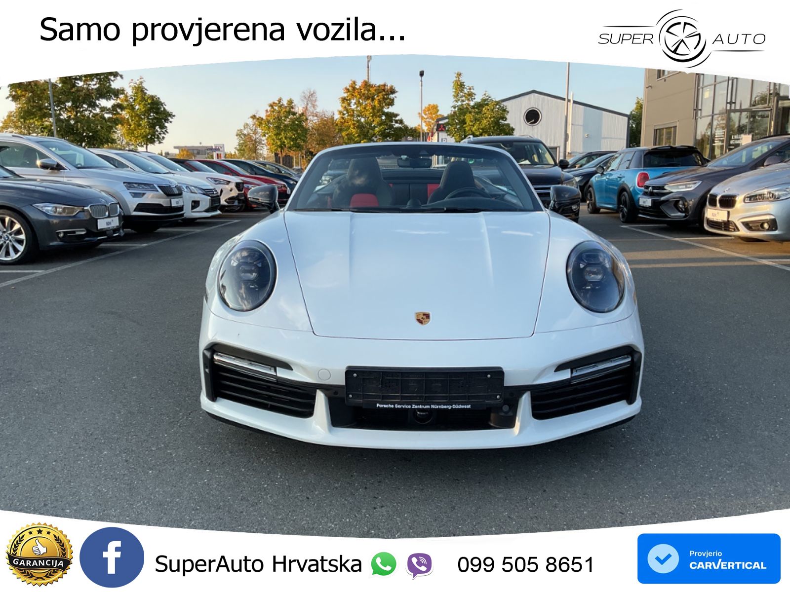 Porsche 911 Turbo S Cabriolet 3.8 (650 KS) PDK ZRAČNI+ACC+GR SJED+KAM