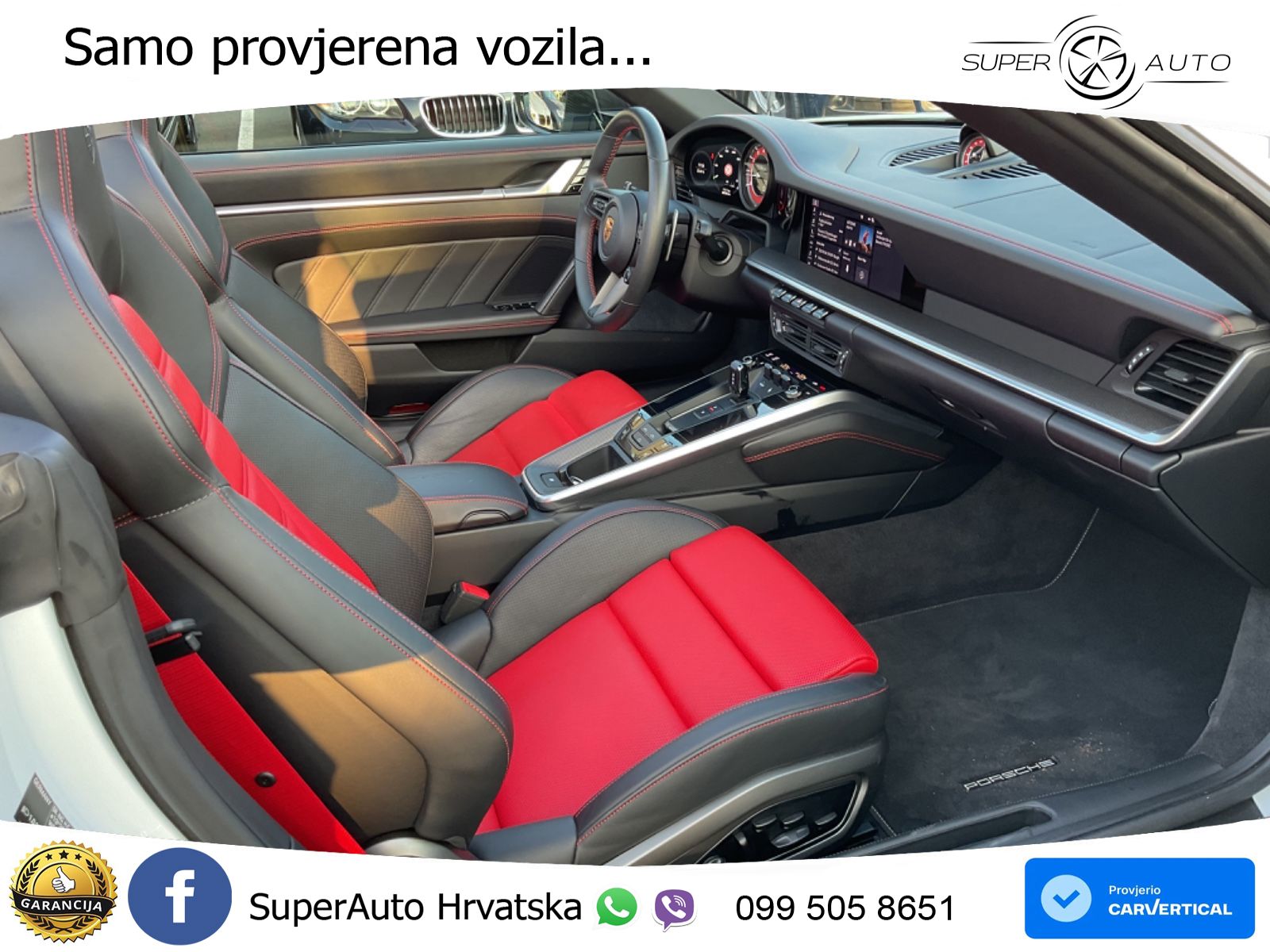 Porsche 911 Turbo S Cabriolet 3.8 (650 KS) PDK ZRAČNI+ACC+GR SJED+KAM