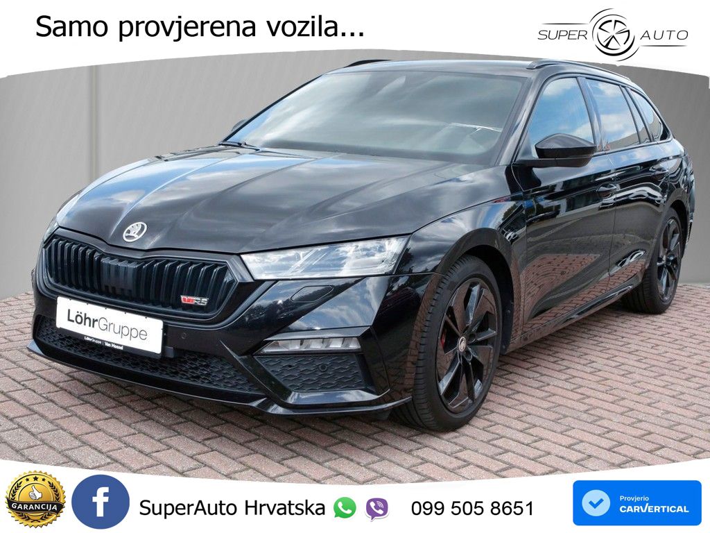 Škoda Octavia Combi RS 2.0 TDI (200 KS) DSG MATRIX+GR SJED+KAM