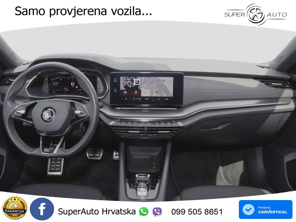 Škoda Octavia Combi RS 2.0 TDI (200 KS) DSG MATRIX+GR SJED+KAM