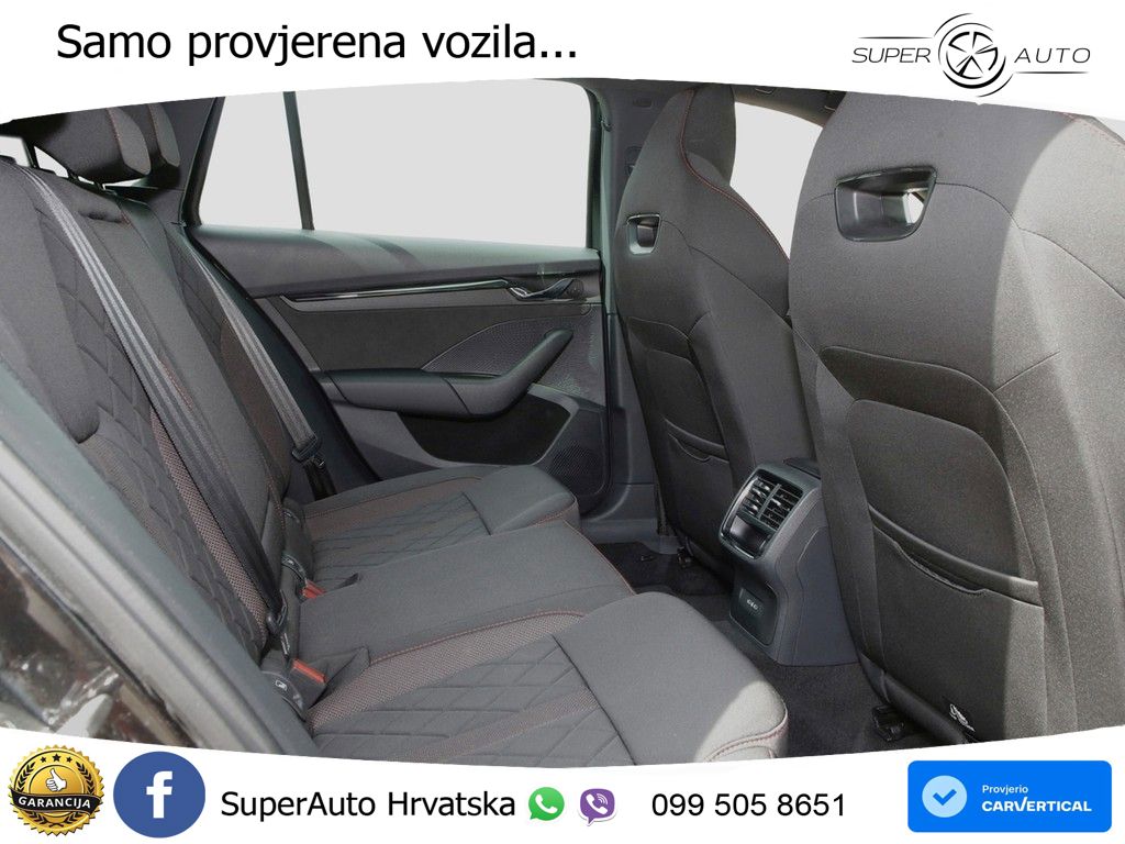 Škoda Octavia Combi RS 2.0 TDI (200 KS) DSG MATRIX+GR SJED+KAM