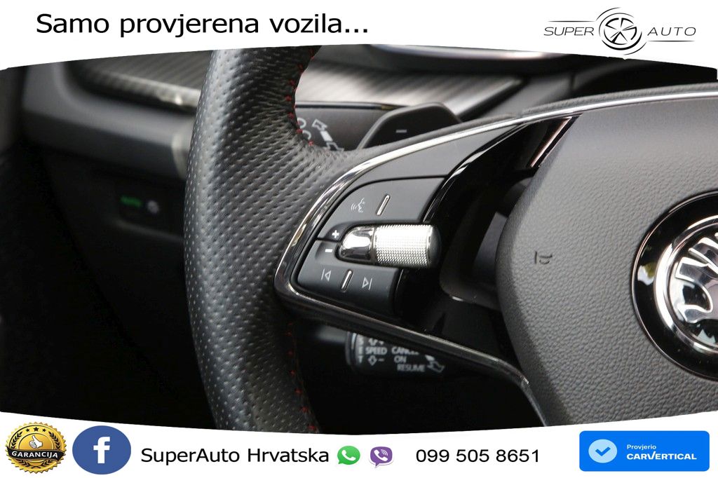 Škoda Octavia Combi RS 2.0 TDI (200 KS) DSG MATRIX+GR SJED+KAM