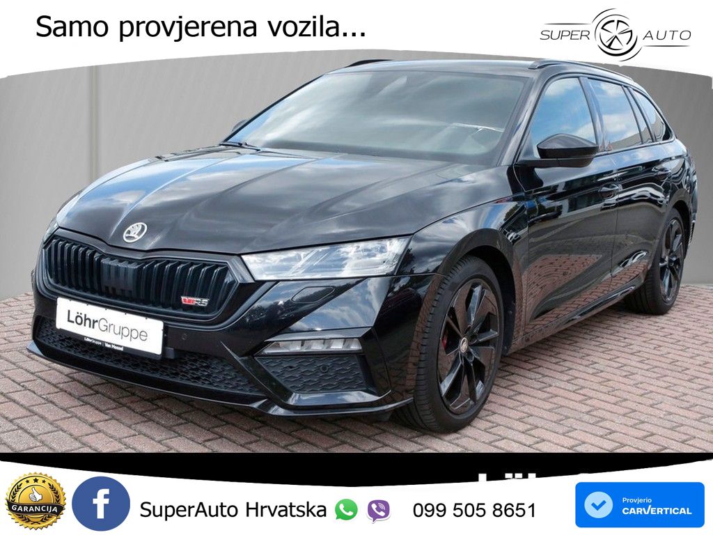 Škoda Octavia Combi RS 2.0 TDI (200 KS) DSG MATRIX+GR SJED+KAM