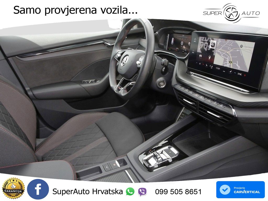 Škoda Octavia Combi RS 2.0 TDI (200 KS) DSG MATRIX+GR SJED+KAM