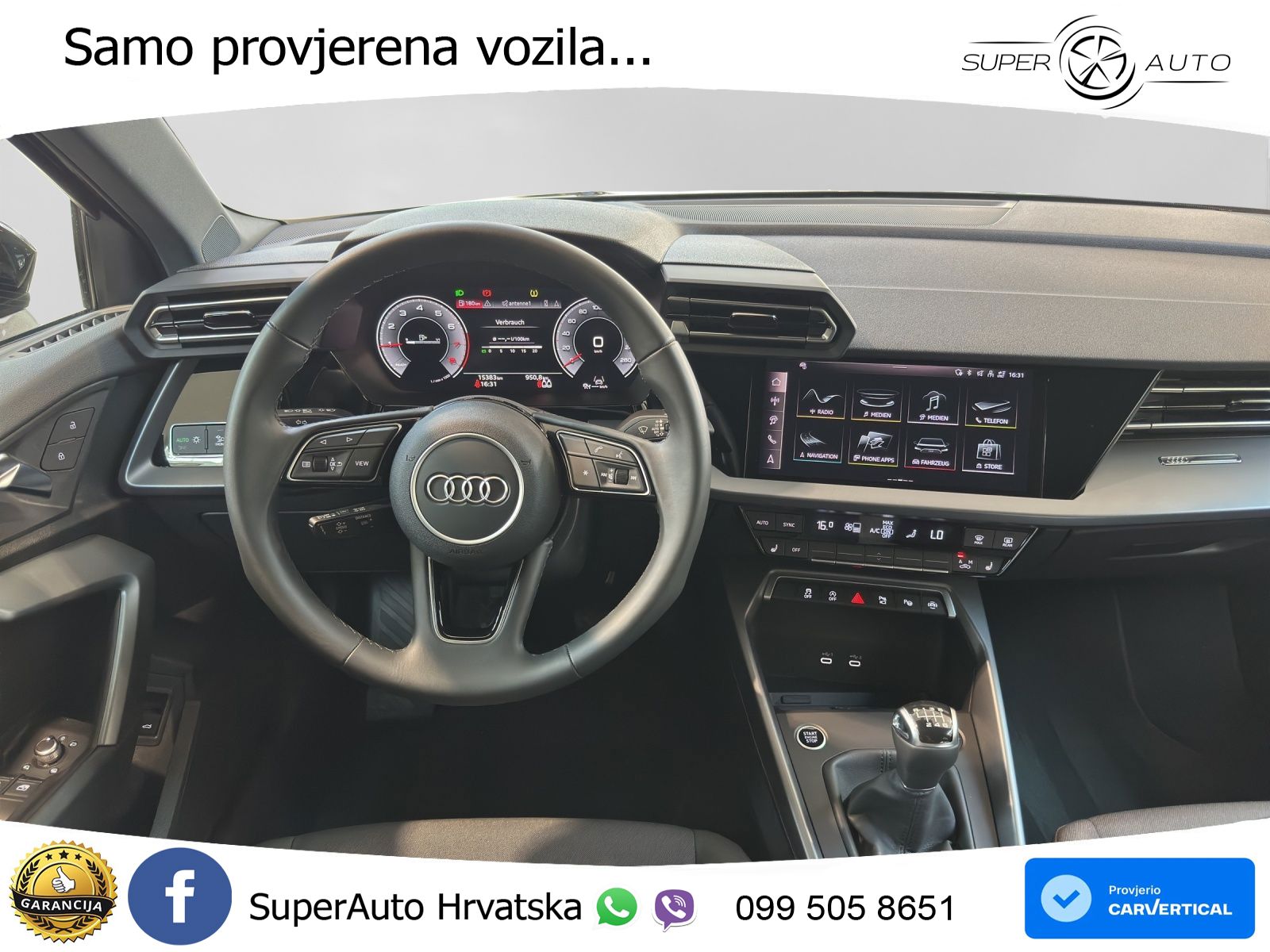 Audi A3 35 TFSI (150 KS) LED+GR SJED+ACC