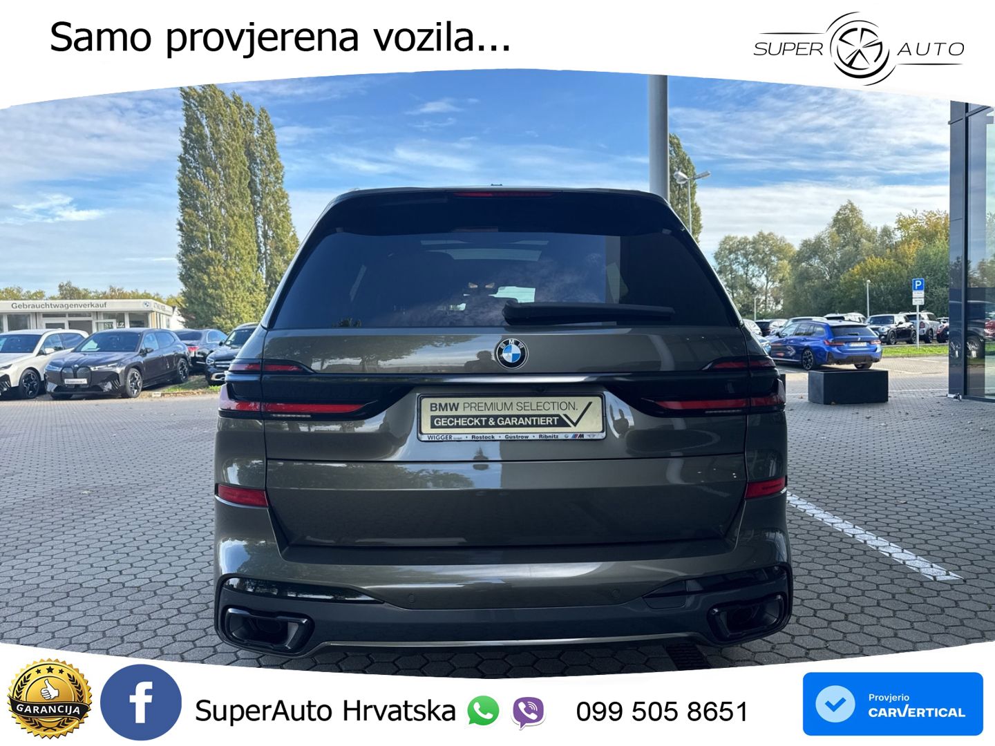 BMW X7 40d (352 KS) xDrive Steptronic M Sport ZRAČNI+ACC+GR SJED+KAM+PANO