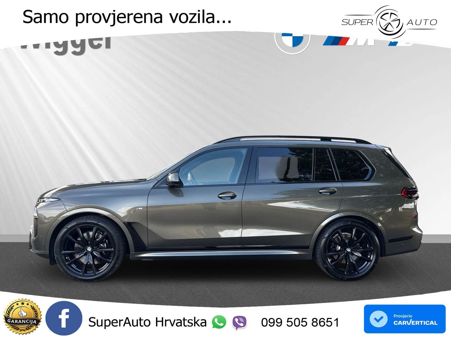 BMW X7 40d (352 KS) xDrive Steptronic M Sport ZRAČNI+ACC+GR SJED+KAM+PANO