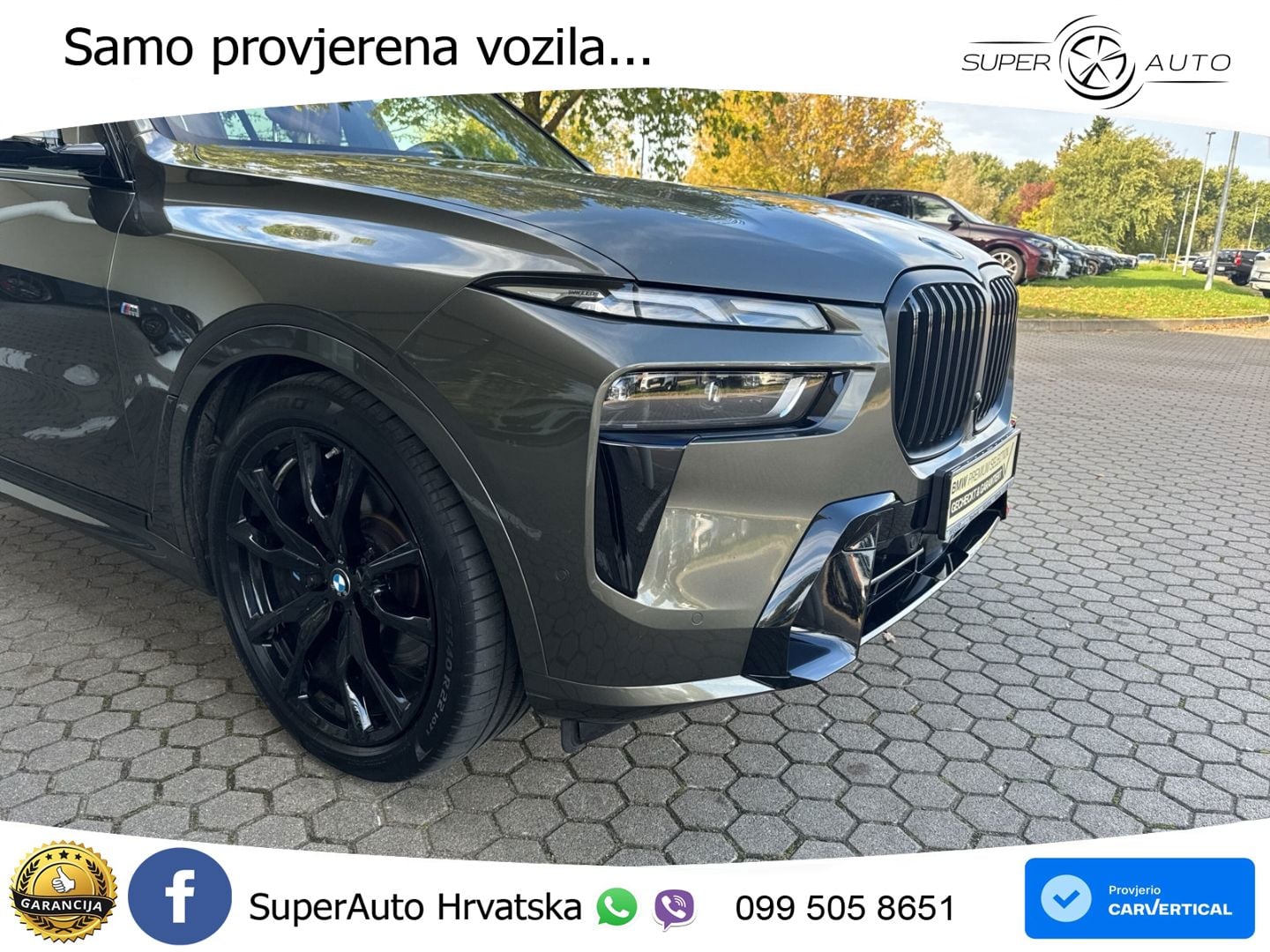 BMW X7 40d (352 KS) xDrive Steptronic M Sport ZRAČNI+ACC+GR SJED+KAM+PANO