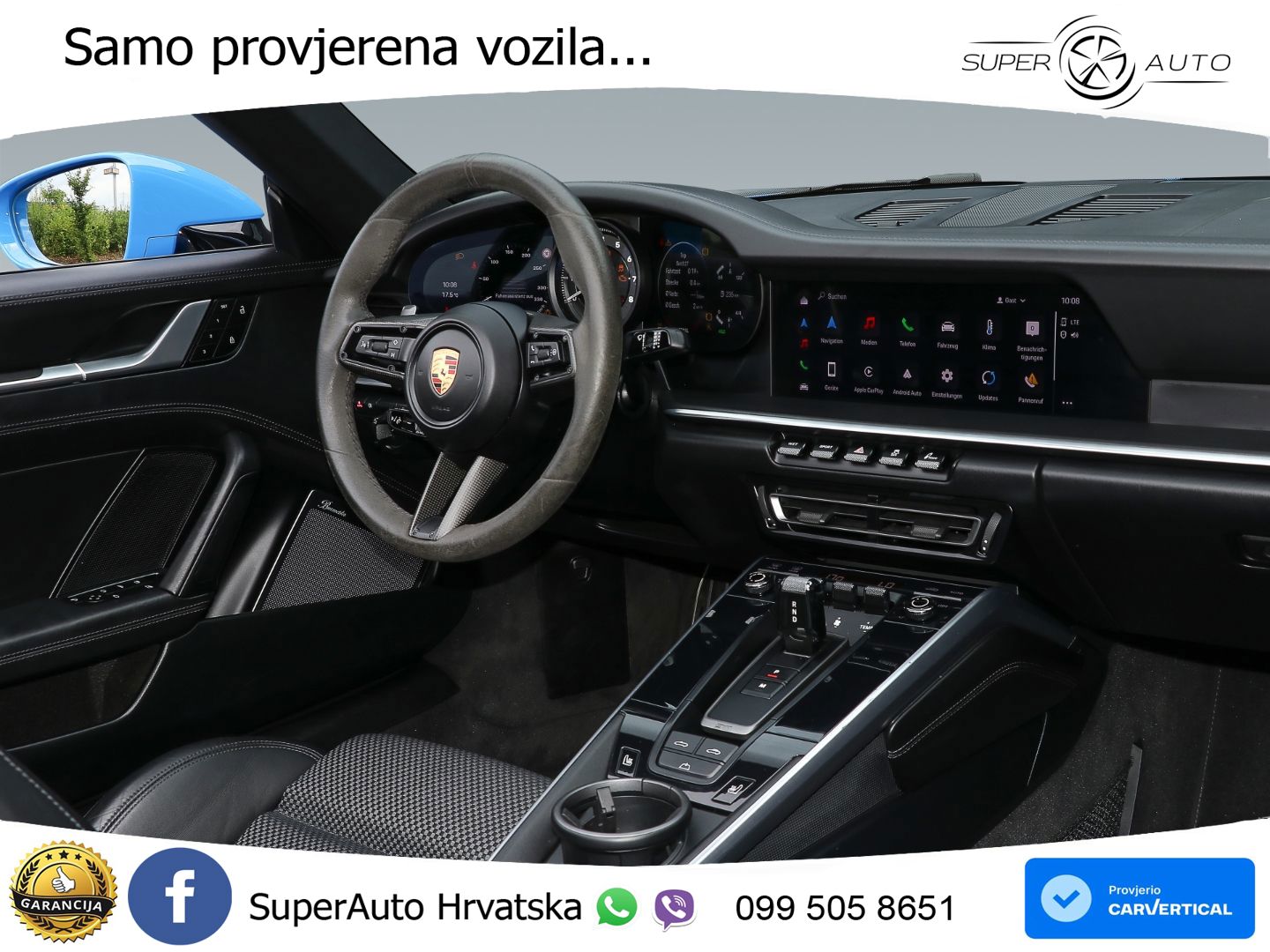 Porsche 911 Carrera 4S 3.0 (450 KS) PDK LED+GR SJED+ACC