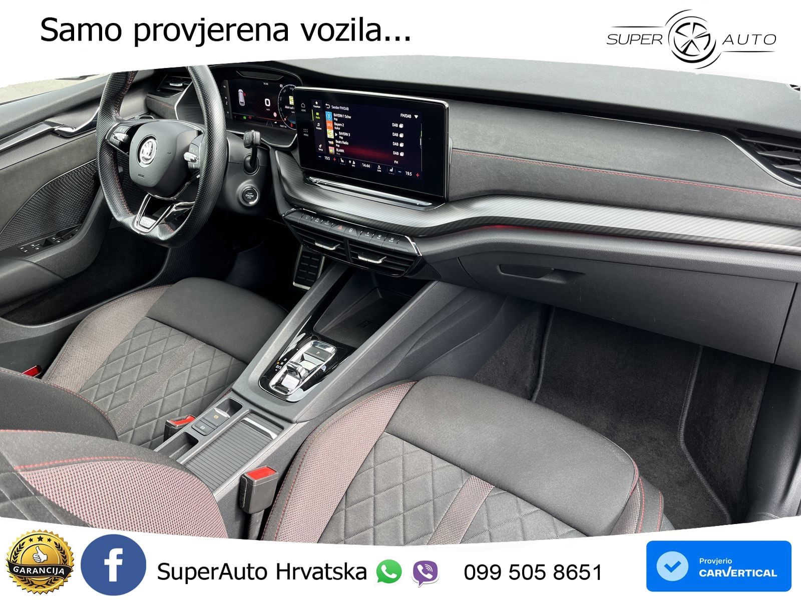 Škoda Octavia Combi RS 2.0 TDI (200 KS) DSG LED+GR SJED+ACC