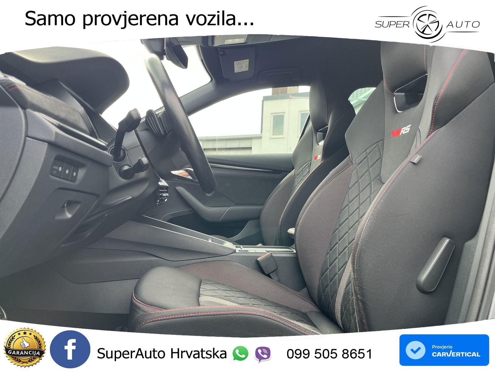 Škoda Octavia Combi RS 2.0 TDI (200 KS) DSG LED+GR SJED+ACC