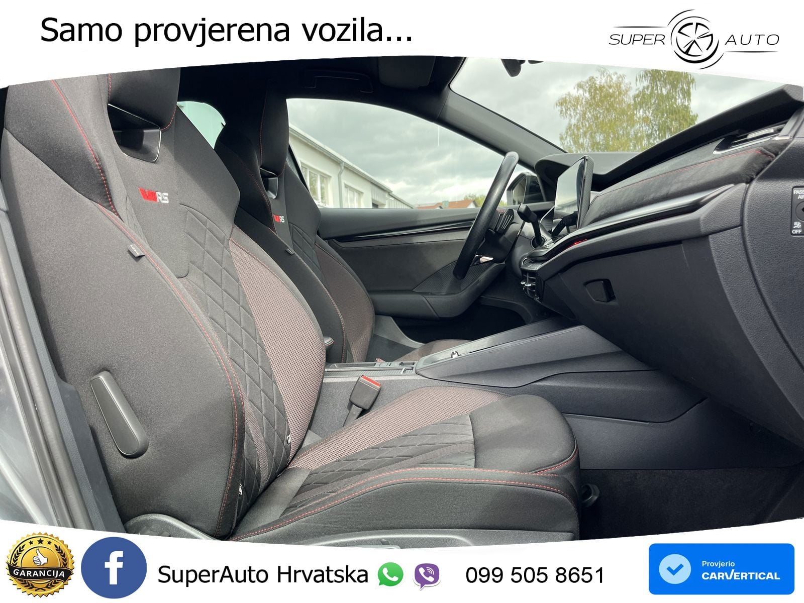 Škoda Octavia Combi RS 2.0 TDI (200 KS) DSG LED+GR SJED+ACC