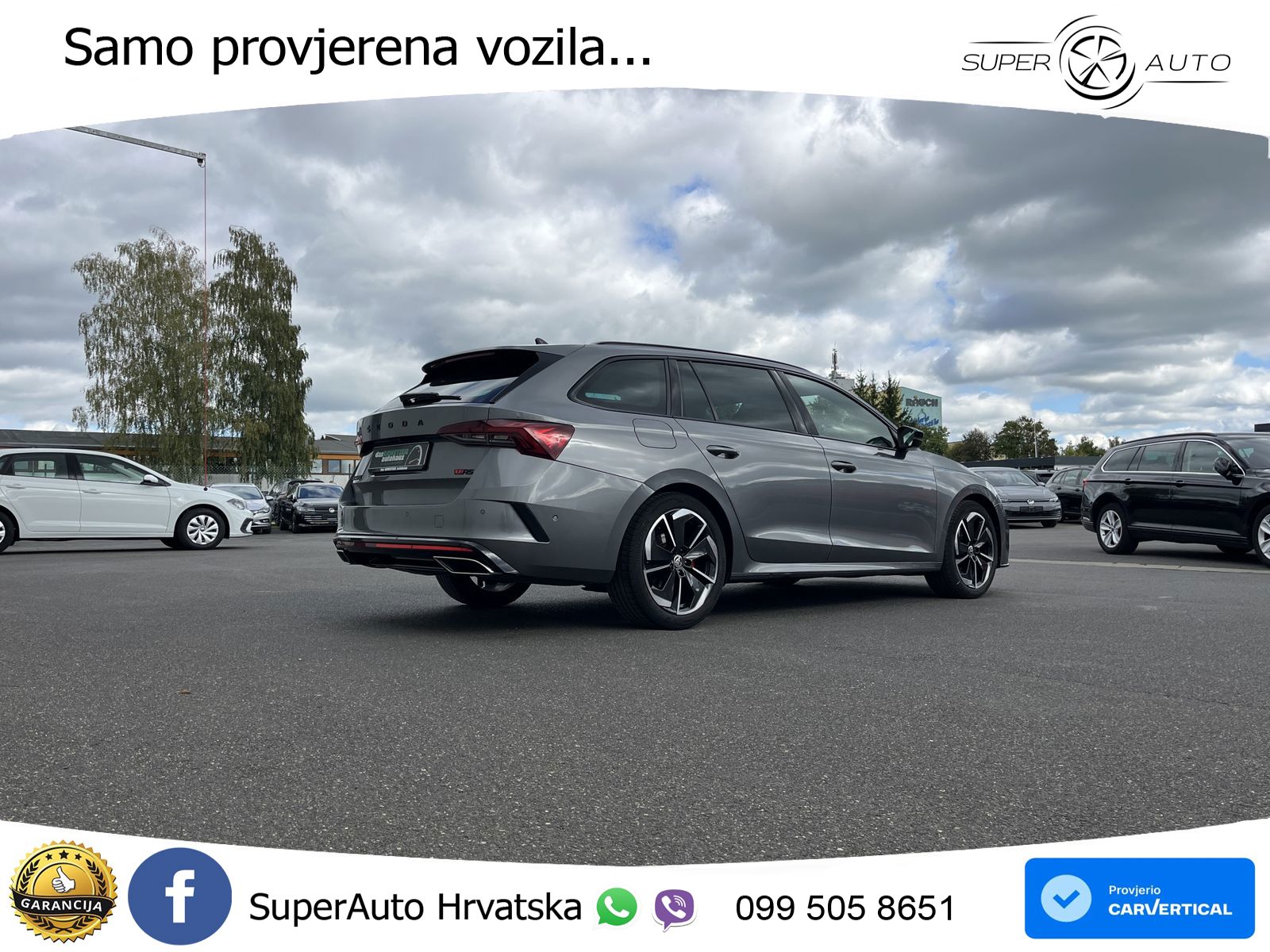 Škoda Octavia Combi RS 2.0 TDI (200 KS) DSG LED+GR SJED+ACC