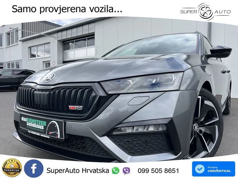 Škoda Octavia Combi RS 2.0 TDI (200 KS) DSG LED+GR SJED+ACC