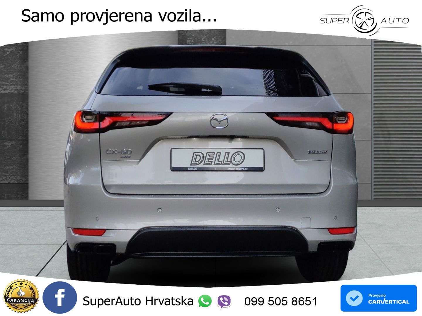 Mazda CX-60 3.3 e-Skyactiv D (254 KS) AWD Automatic MATRIX+GR SJED+KAM