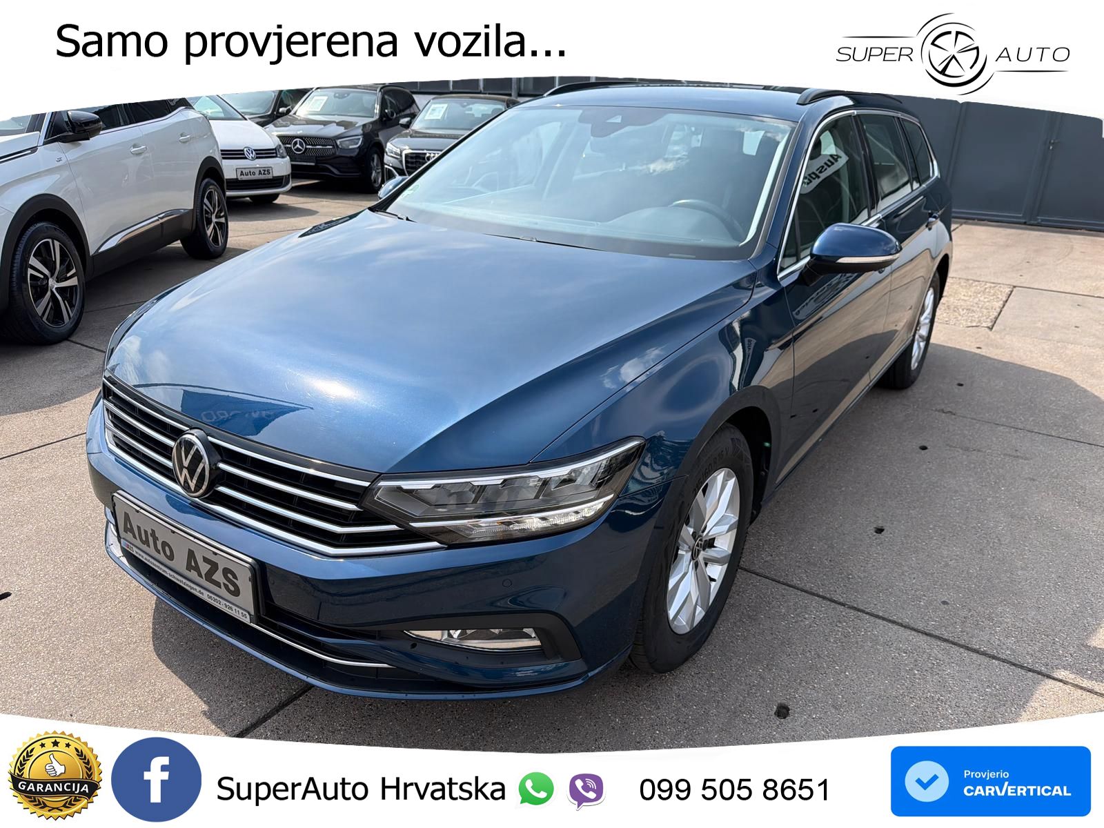 Volkswagen Passat Variant 2.0 TDI (150 KS) DSG LED+GR SJED+ACC