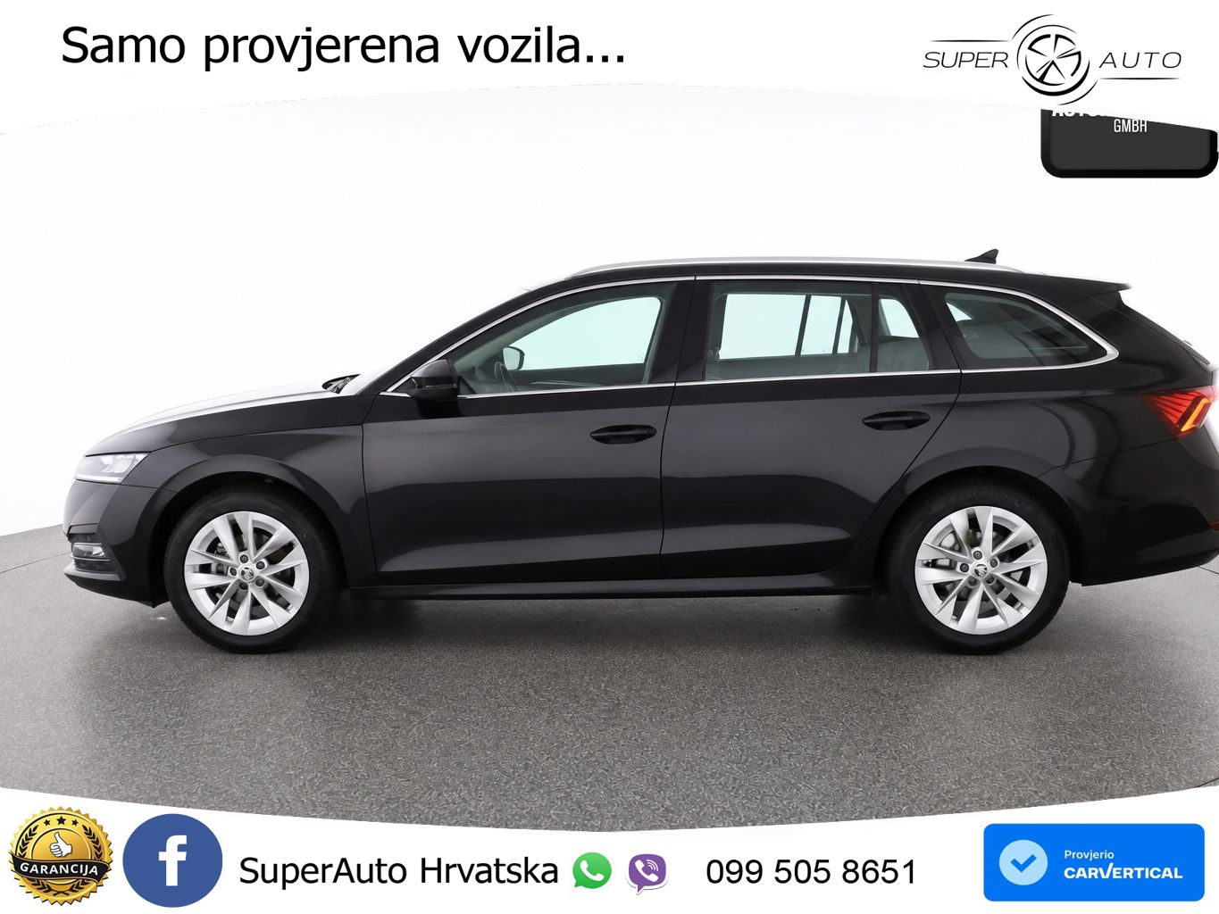 Škoda Octavia Combi 1.5 TSI (150 KS) DSG LED+GR SJED+ACC