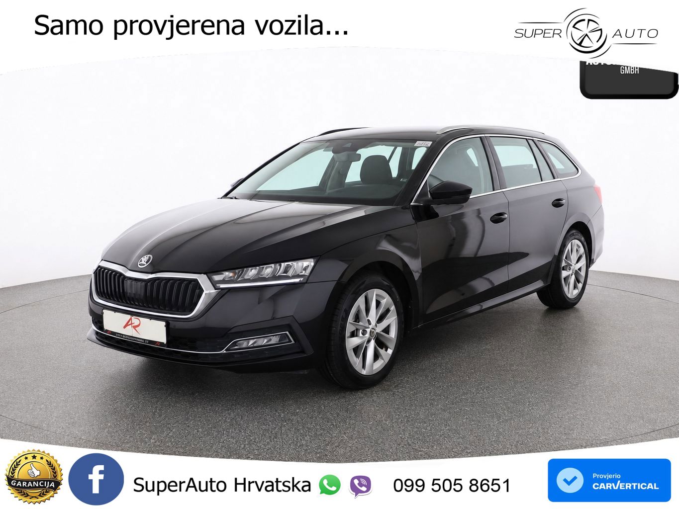 Škoda Octavia Combi 1.5 TSI (150 KS) DSG LED+GR SJED+ACC