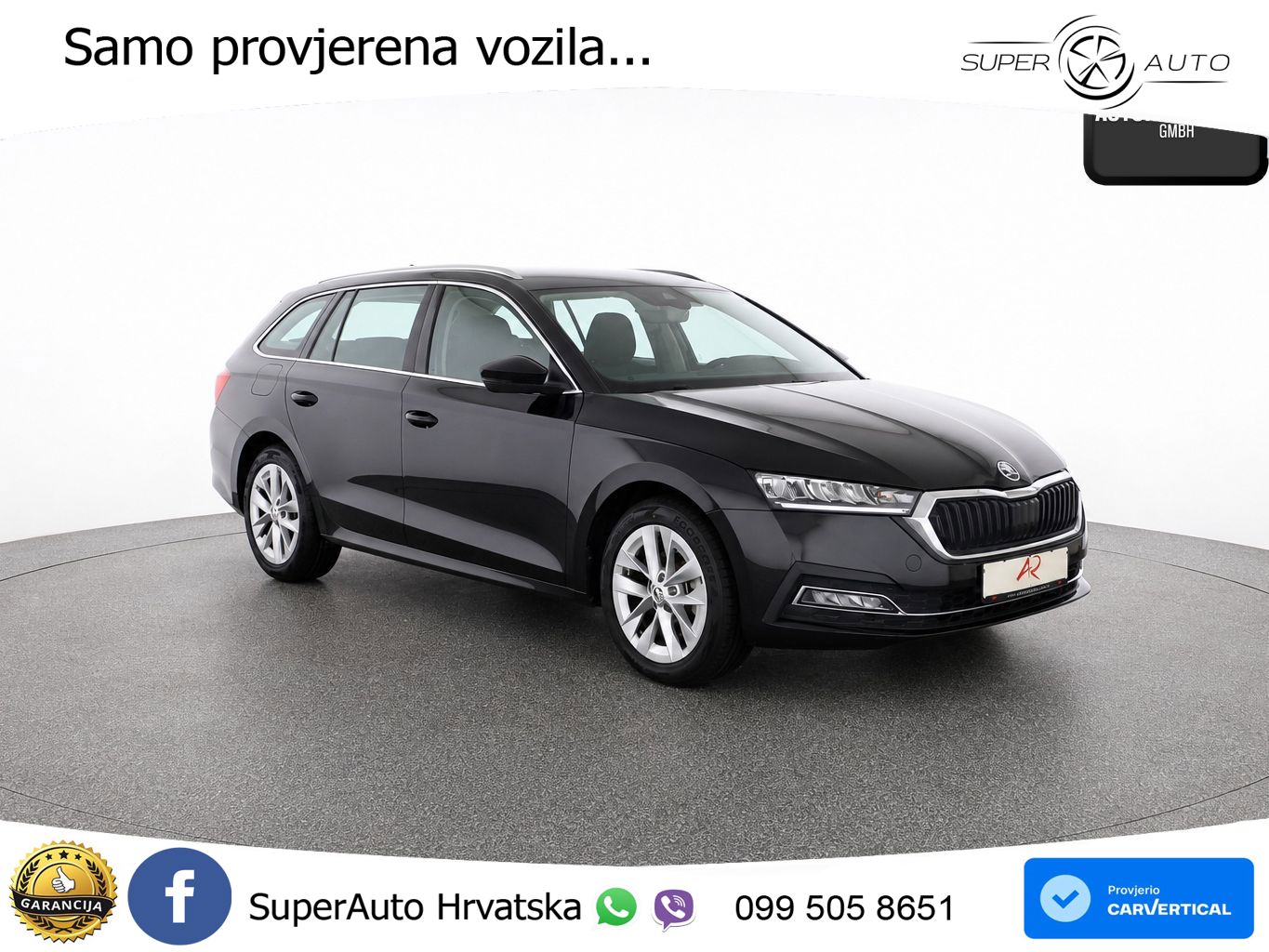 Škoda Octavia Combi 1.5 TSI (150 KS) DSG LED+GR SJED+ACC