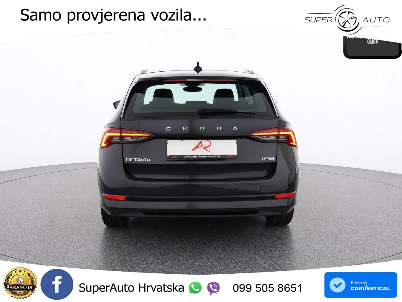 Škoda Octavia Combi 1.5 TSI (150 KS) DSG LED+GR SJED+ACC