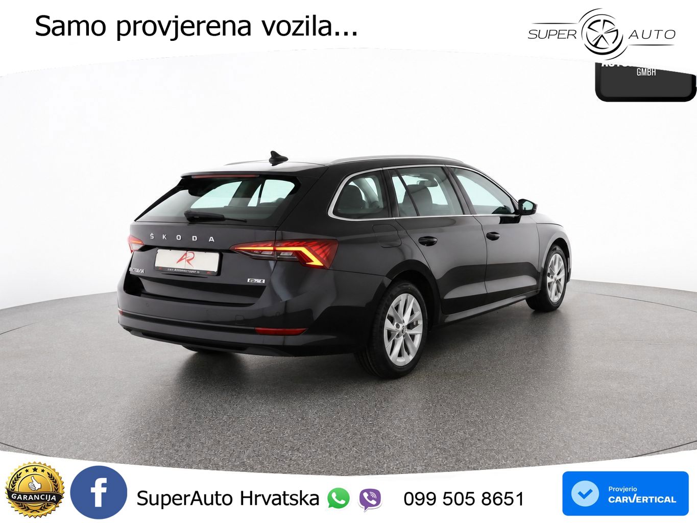 Škoda Octavia Combi 1.5 TSI (150 KS) DSG LED+GR SJED+ACC