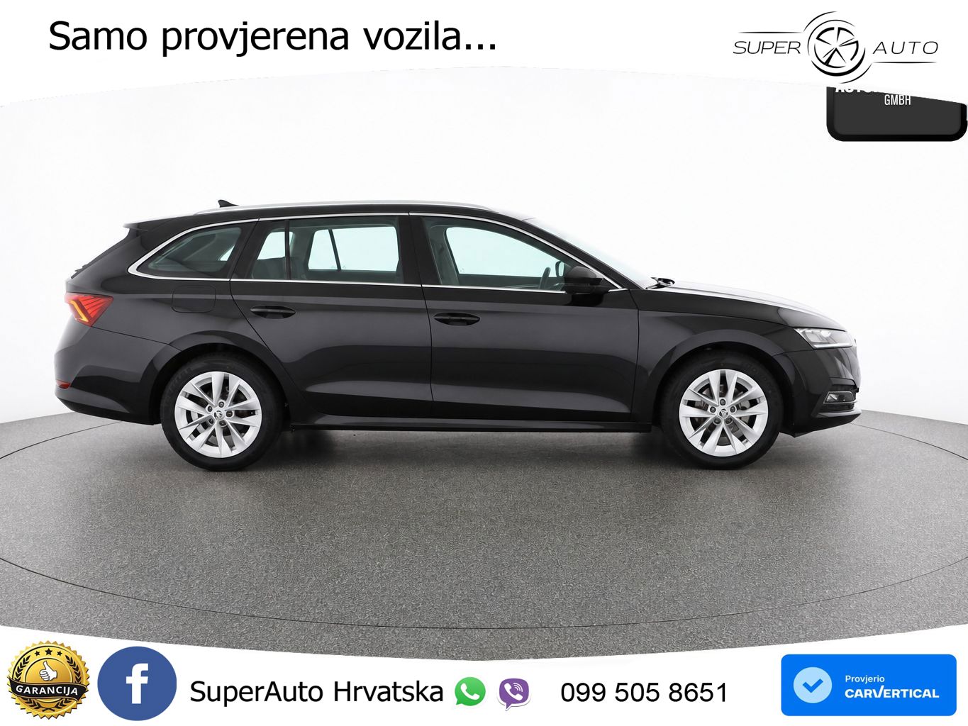 Škoda Octavia Combi 1.5 TSI (150 KS) DSG LED+GR SJED+ACC