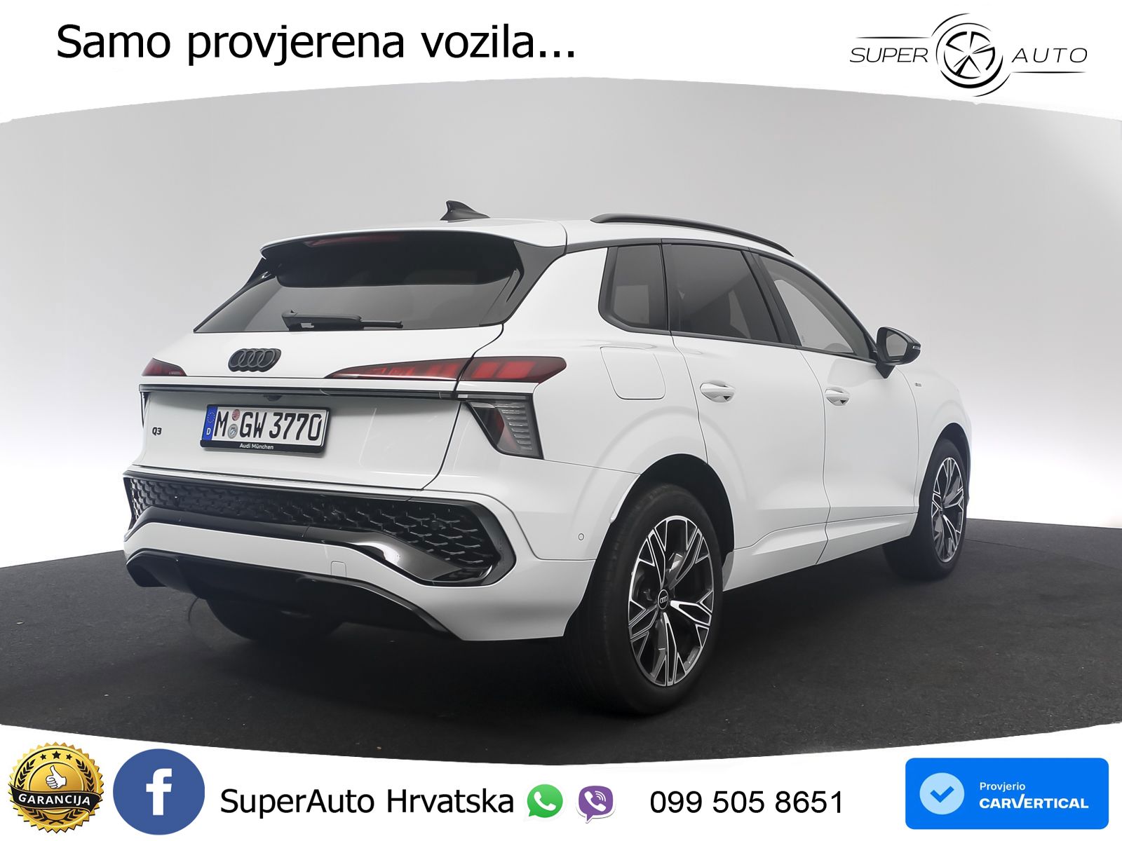 Audi Q3 1.5 TFSI (150 KS) S tronic S line LED+GR SJED+ACC