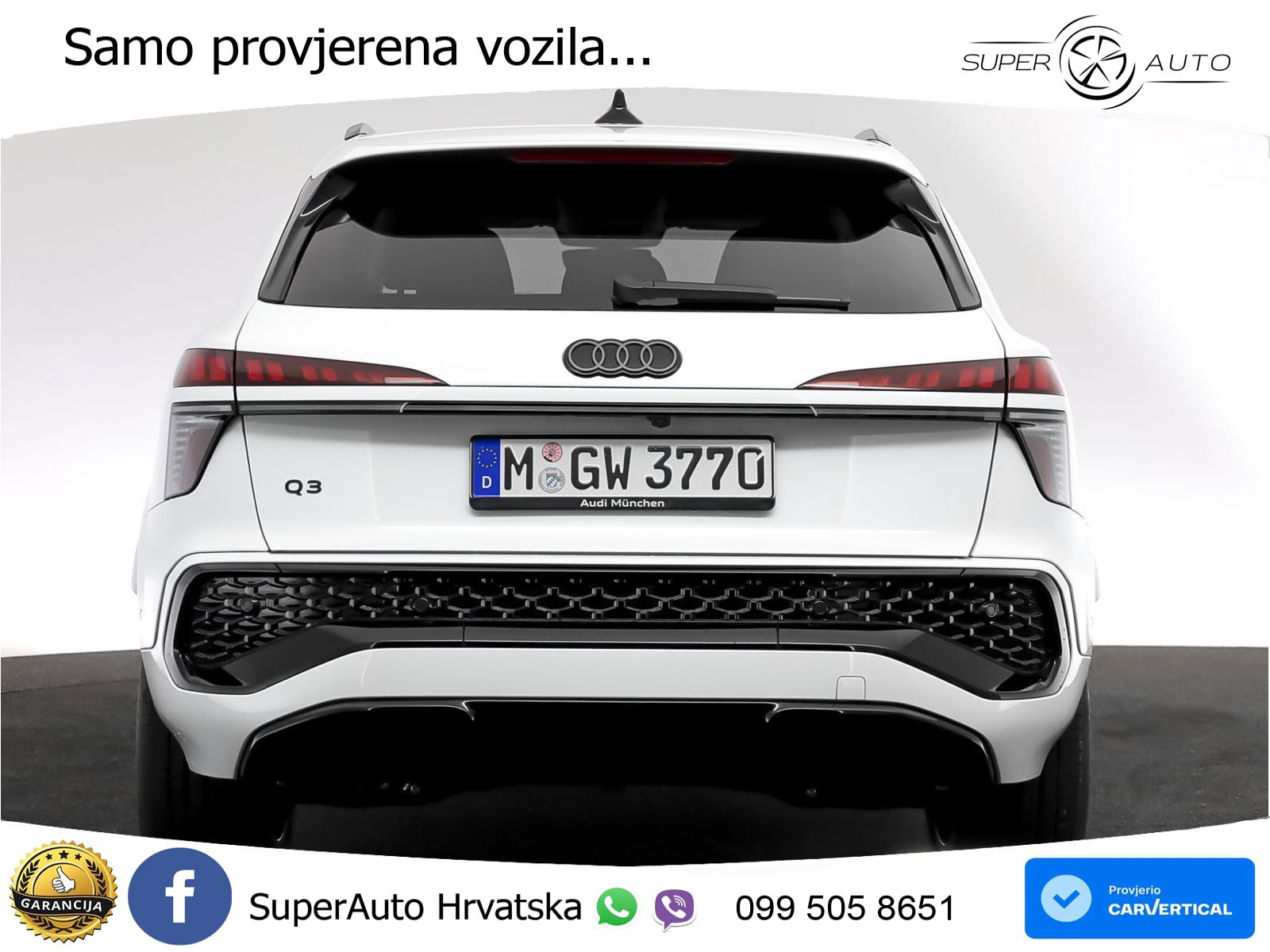 Audi Q3 1.5 TFSI (150 KS) S tronic S line LED+GR SJED+ACC
