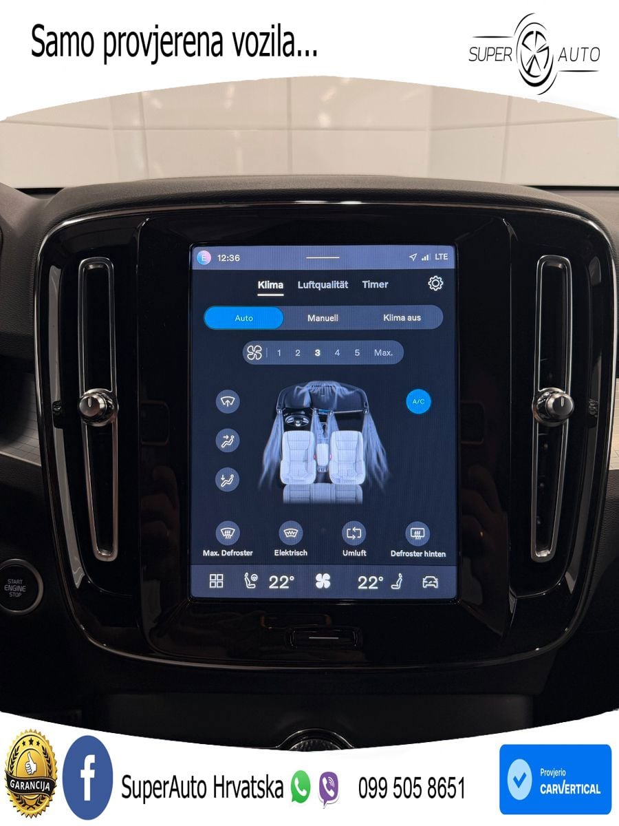 Volvo XC40 2.0 B3 163 KS Automatic LED+GR SJED+ACC
