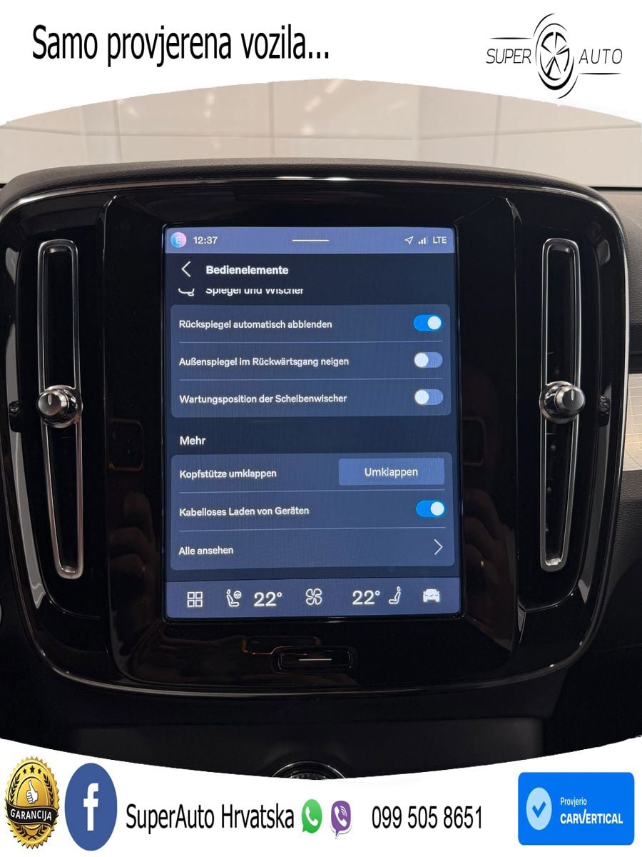 Volvo XC40 2.0 B3 163 KS Automatic LED+GR SJED+ACC