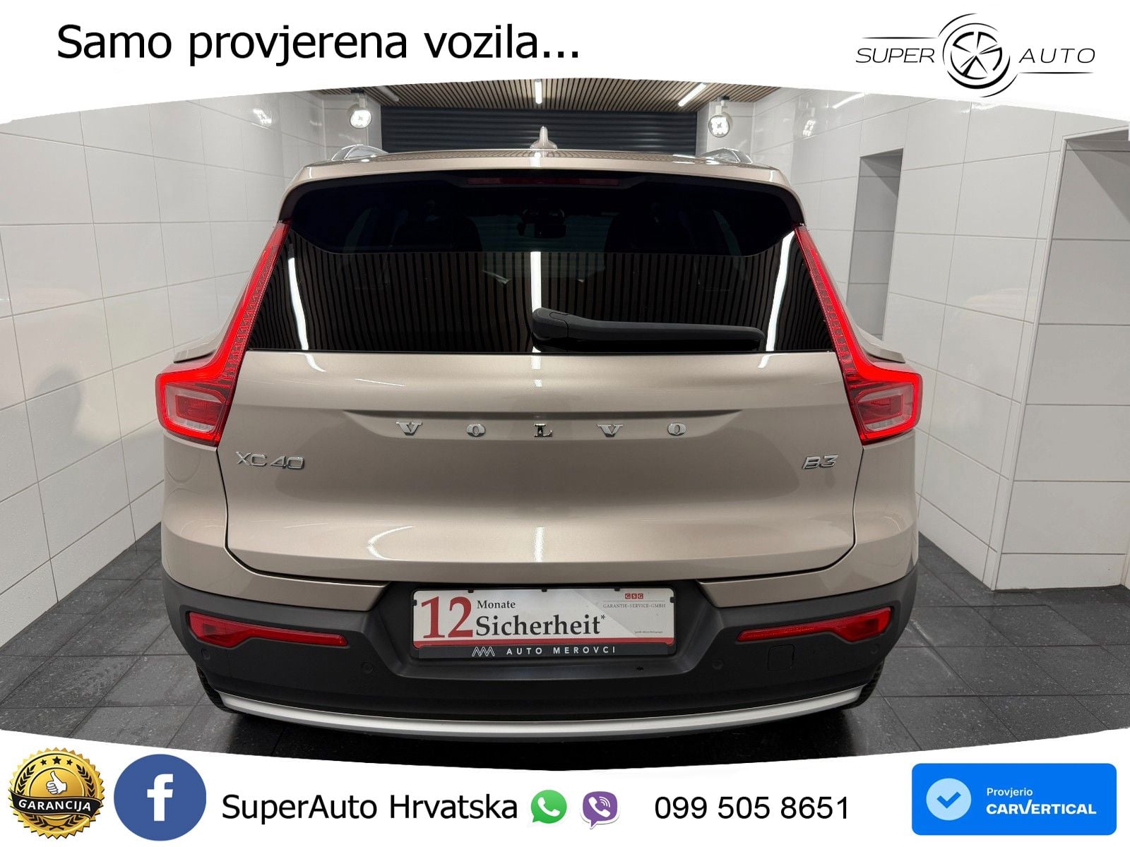 Volvo XC40 2.0 B3 163 KS Automatic LED+GR SJED+ACC