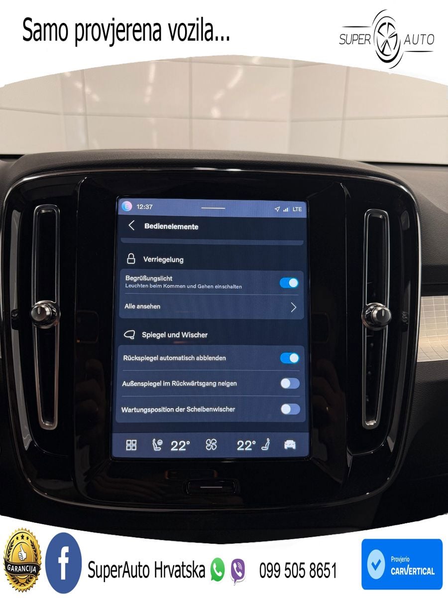 Volvo XC40 2.0 B3 163 KS Automatic LED+GR SJED+ACC