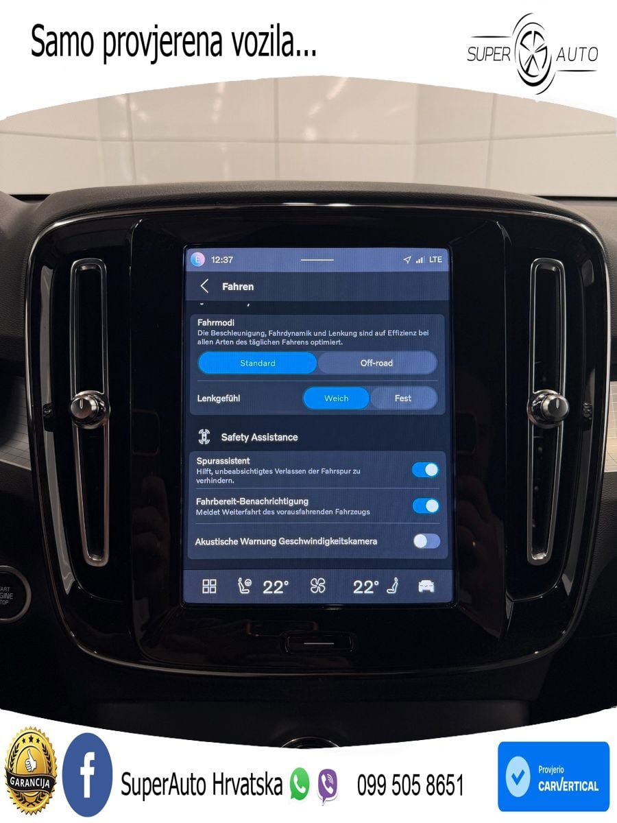 Volvo XC40 2.0 B3 163 KS Automatic LED+GR SJED+ACC