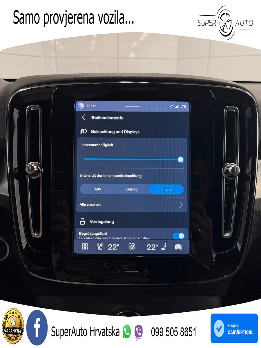 Volvo XC40 2.0 B3 163 KS Automatic LED+GR SJED+ACC
