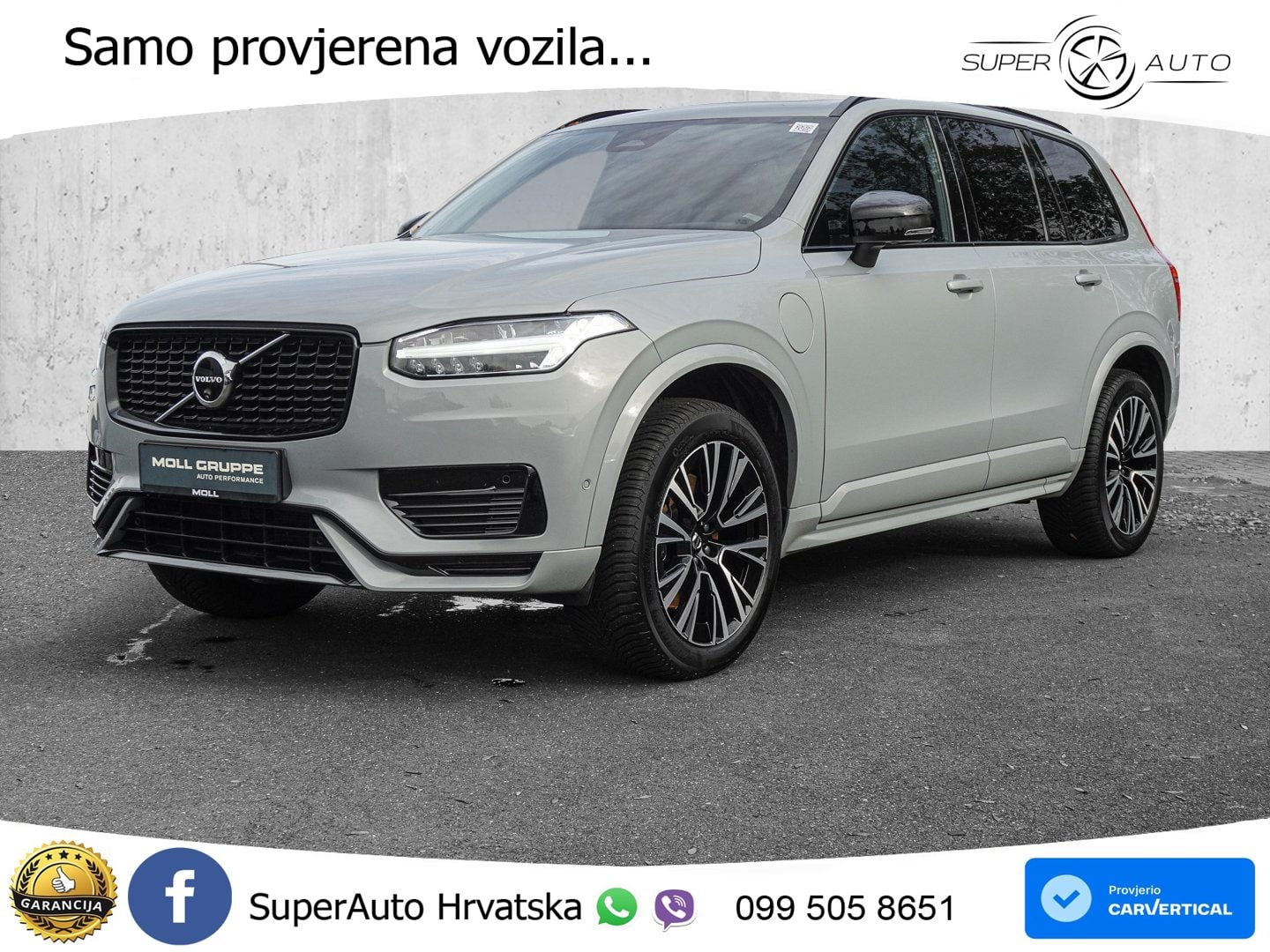Volvo XC90 2.0 T8 AWD Automatic ACC+GR SJED+360+PANO