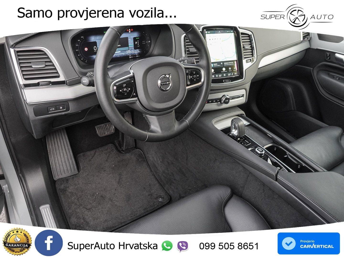 Volvo XC90 2.0 T8 AWD Automatic ACC+GR SJED+360+PANO