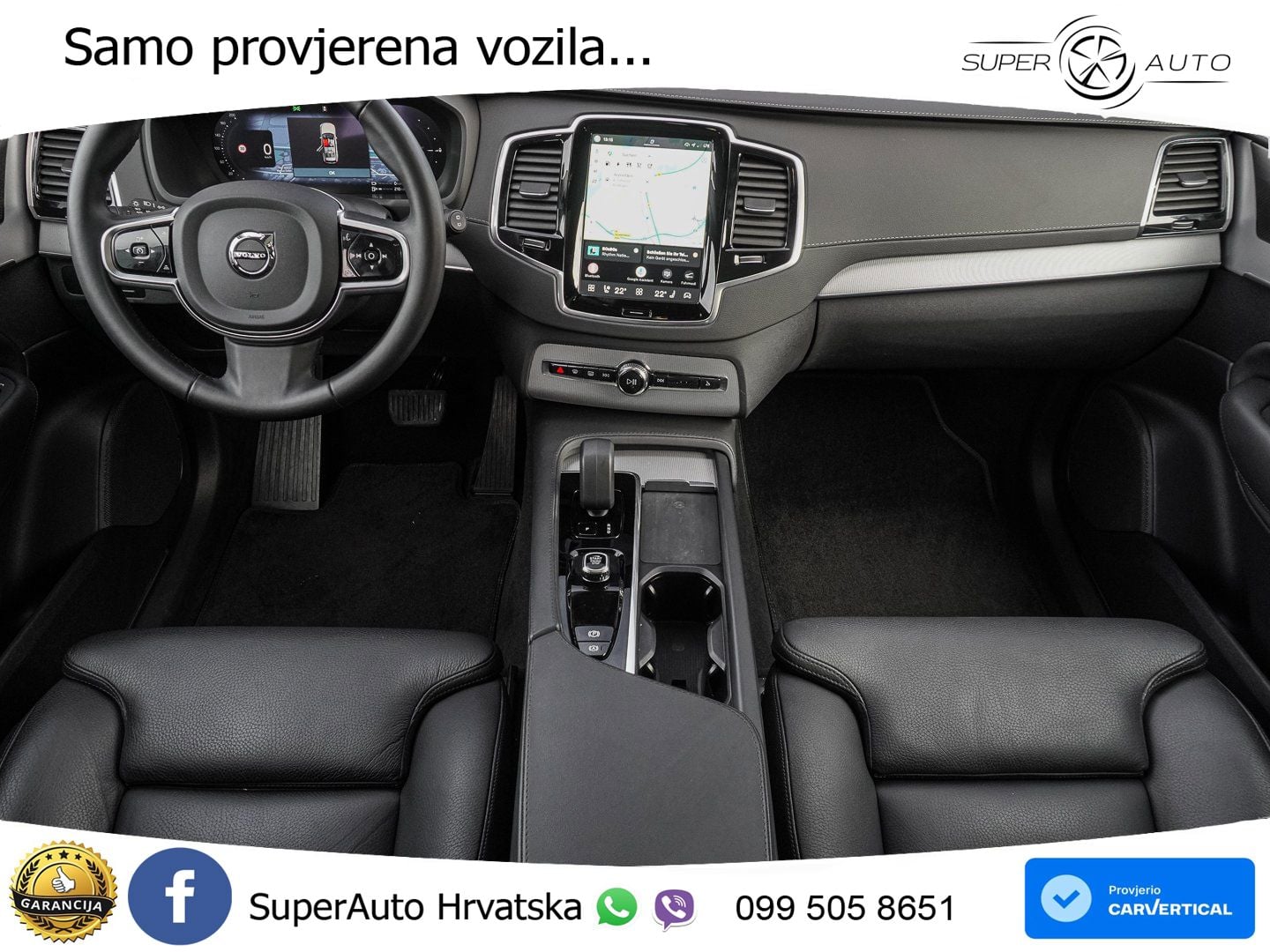 Volvo XC90 2.0 T8 AWD Automatic ACC+GR SJED+360+PANO