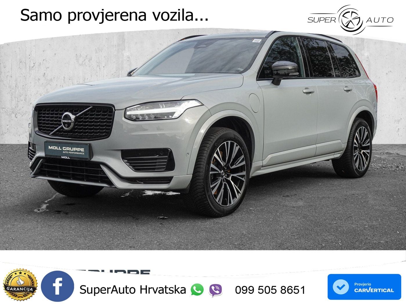 Volvo XC90 2.0 T8 AWD Automatic ACC+GR SJED+360+PANO