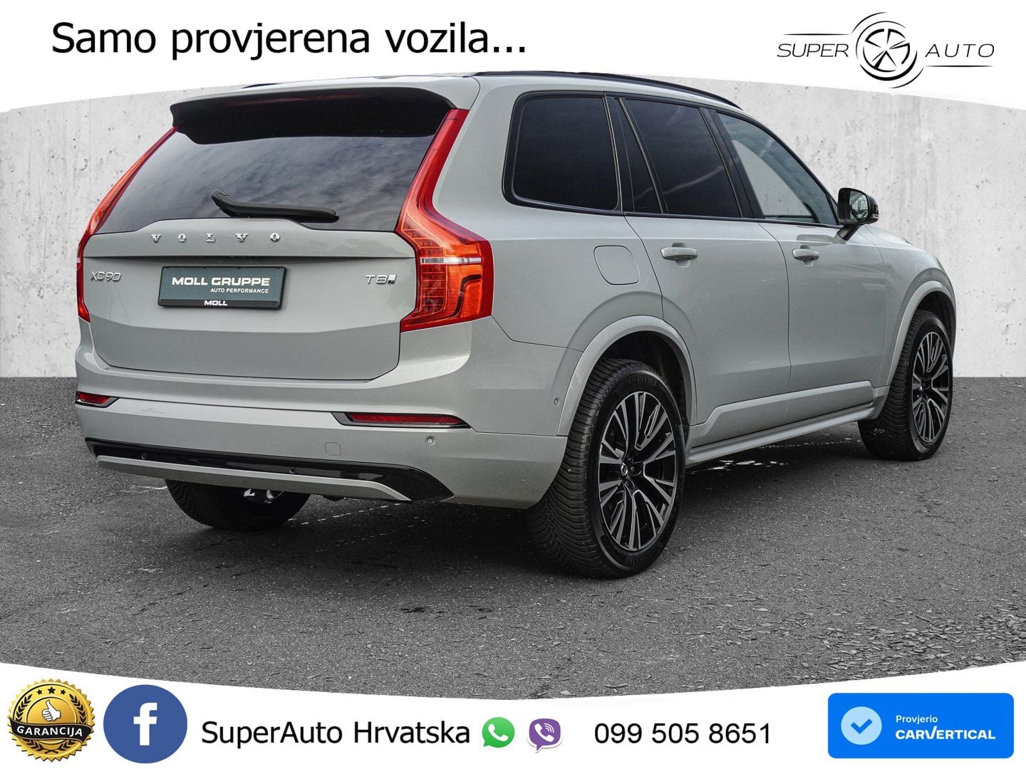 Volvo XC90 2.0 T8 AWD Automatic ACC+GR SJED+360+PANO