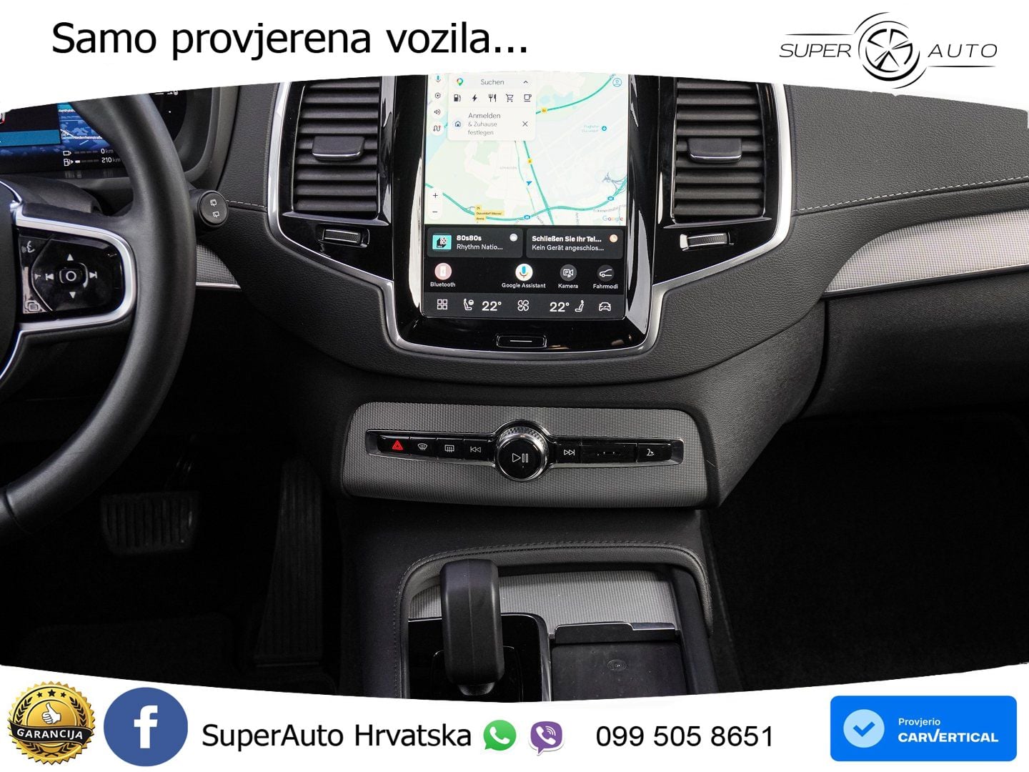Volvo XC90 2.0 T8 AWD Automatic ACC+GR SJED+360+PANO