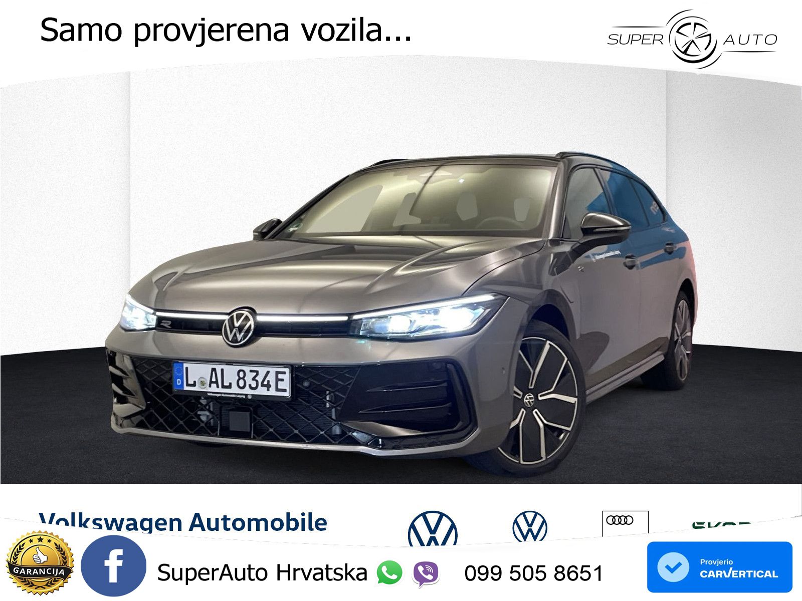 Volkswagen Passat Variant 1.5 TSI (272 KS) eHybrid DSG R-Line MATRIX+GR SJED+KAM
