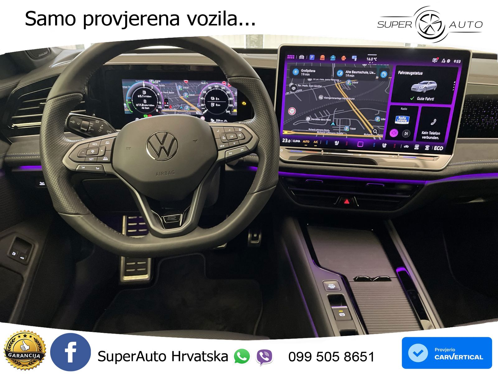 Volkswagen Passat Variant 1.5 TSI (272 KS) eHybrid DSG R-Line MATRIX+GR SJED+KAM
